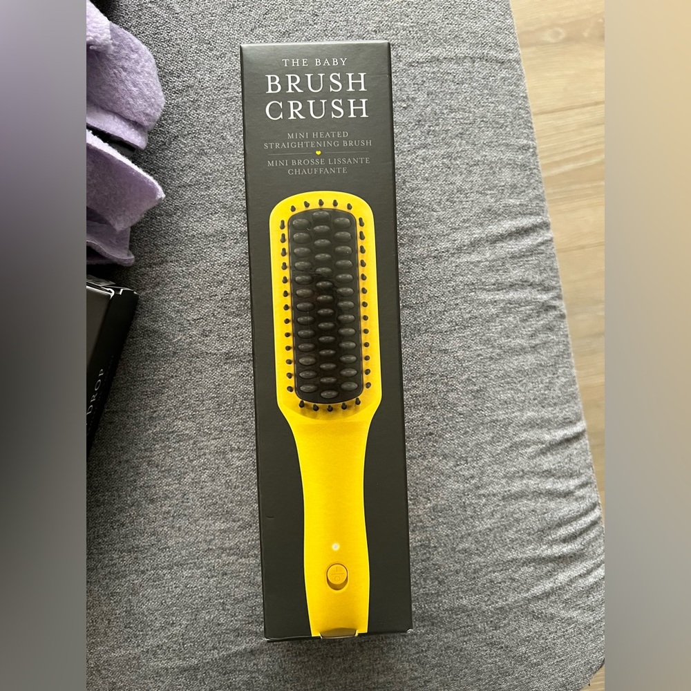 Drybar The Baby Brush Crush mini heated straightening brush